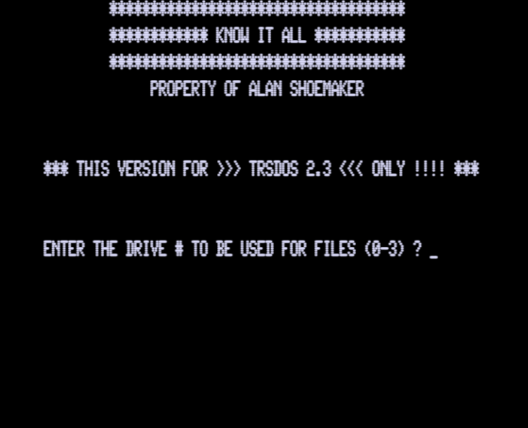 Screen shot